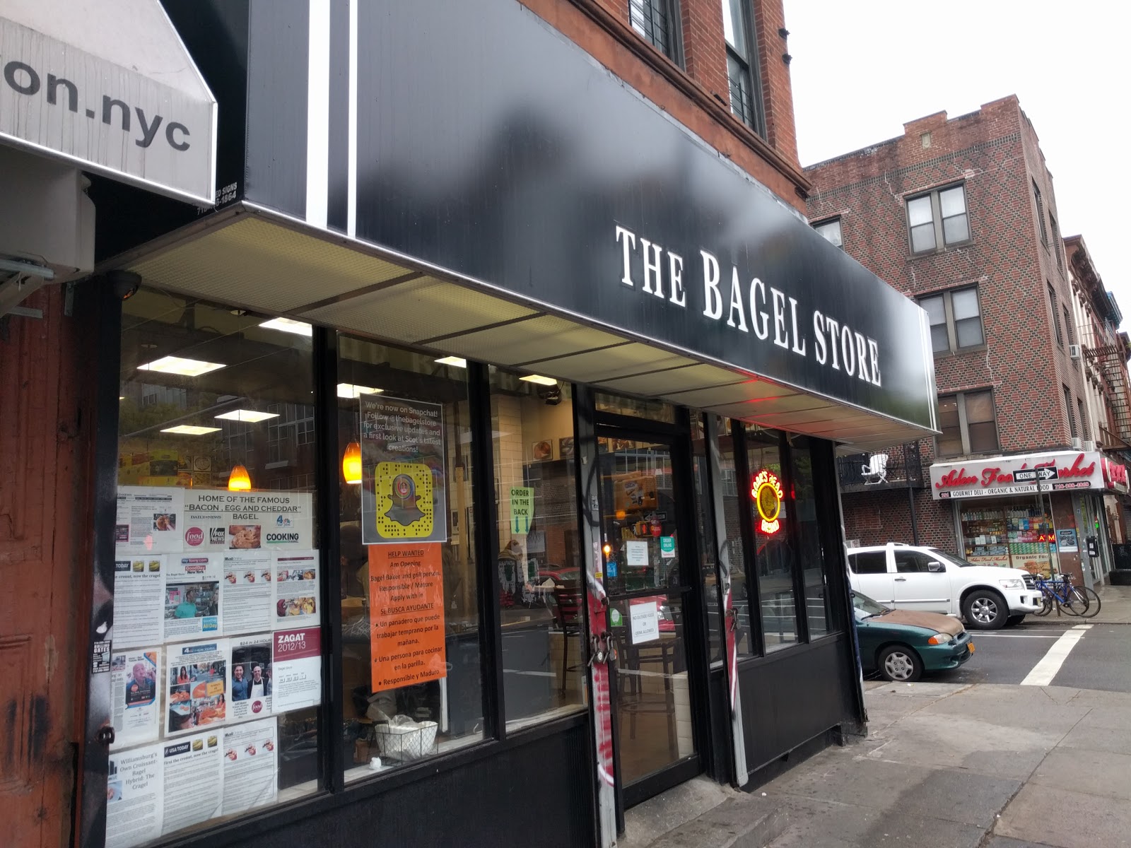 Photo of the bagel store in Brooklyn City, New York, United States - 1 Picture of Restaurant, Food, Point of interest, Establishment, Store, Meal delivery, Cafe, Bakery