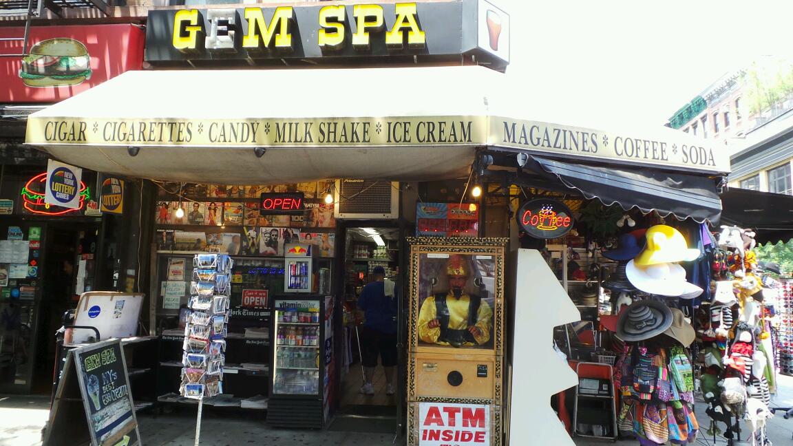 Photo of Gem Spa in New York City, New York, United States - 1 Picture of Food, Point of interest, Establishment, Store