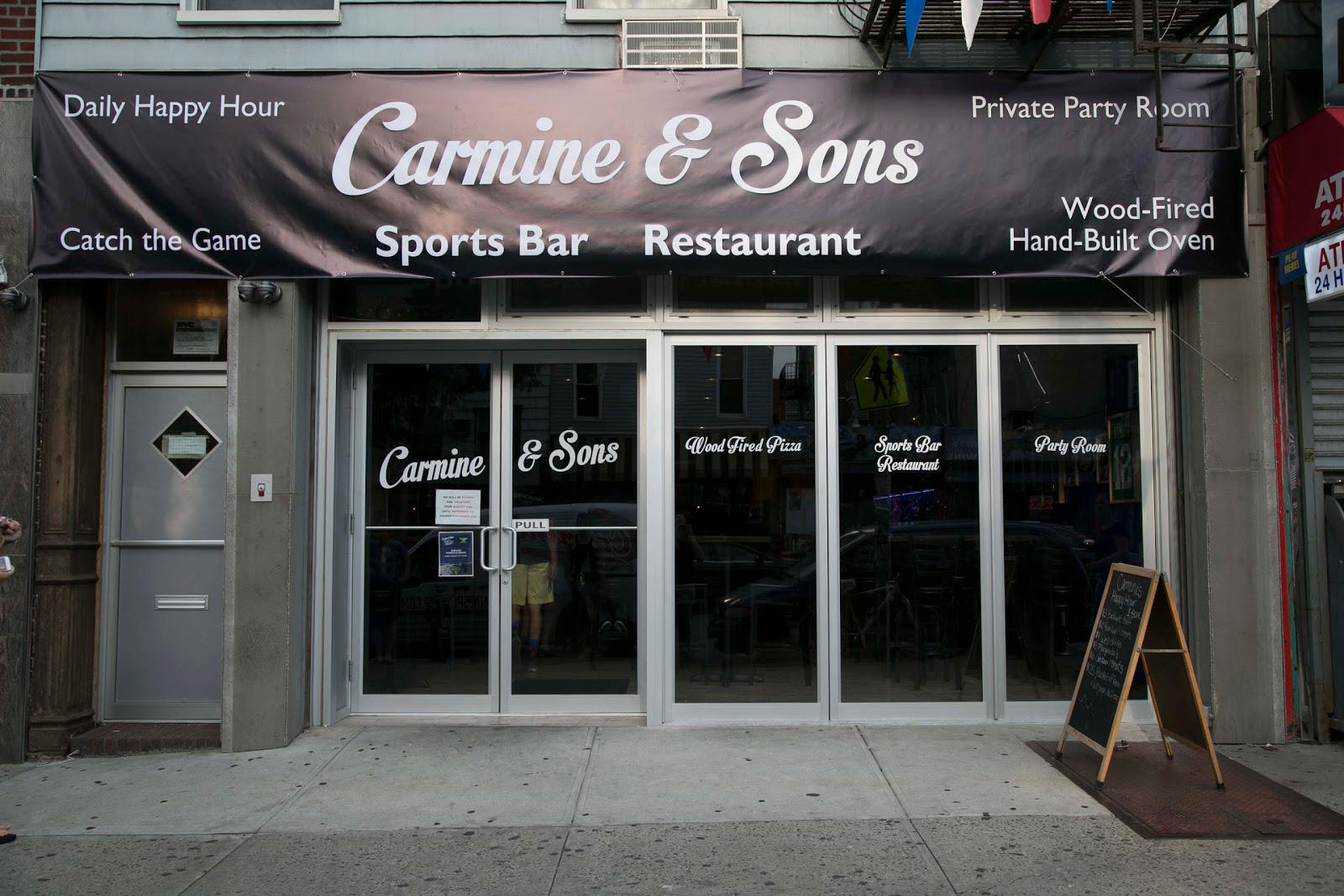 Photo of Carmine & Sons Restaurant Sports Bar in Kings County City, New York, United States - 1 Picture of Restaurant, Food, Point of interest, Establishment, Meal takeaway, Meal delivery, Bar