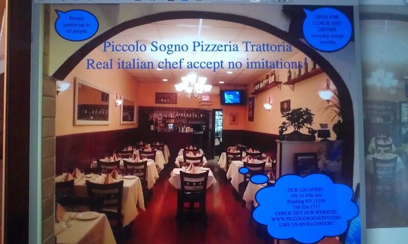 Photo of Piccolo Sogno in Queens City, New York, United States - 1 Picture of Restaurant, Food, Point of interest, Establishment, Meal takeaway