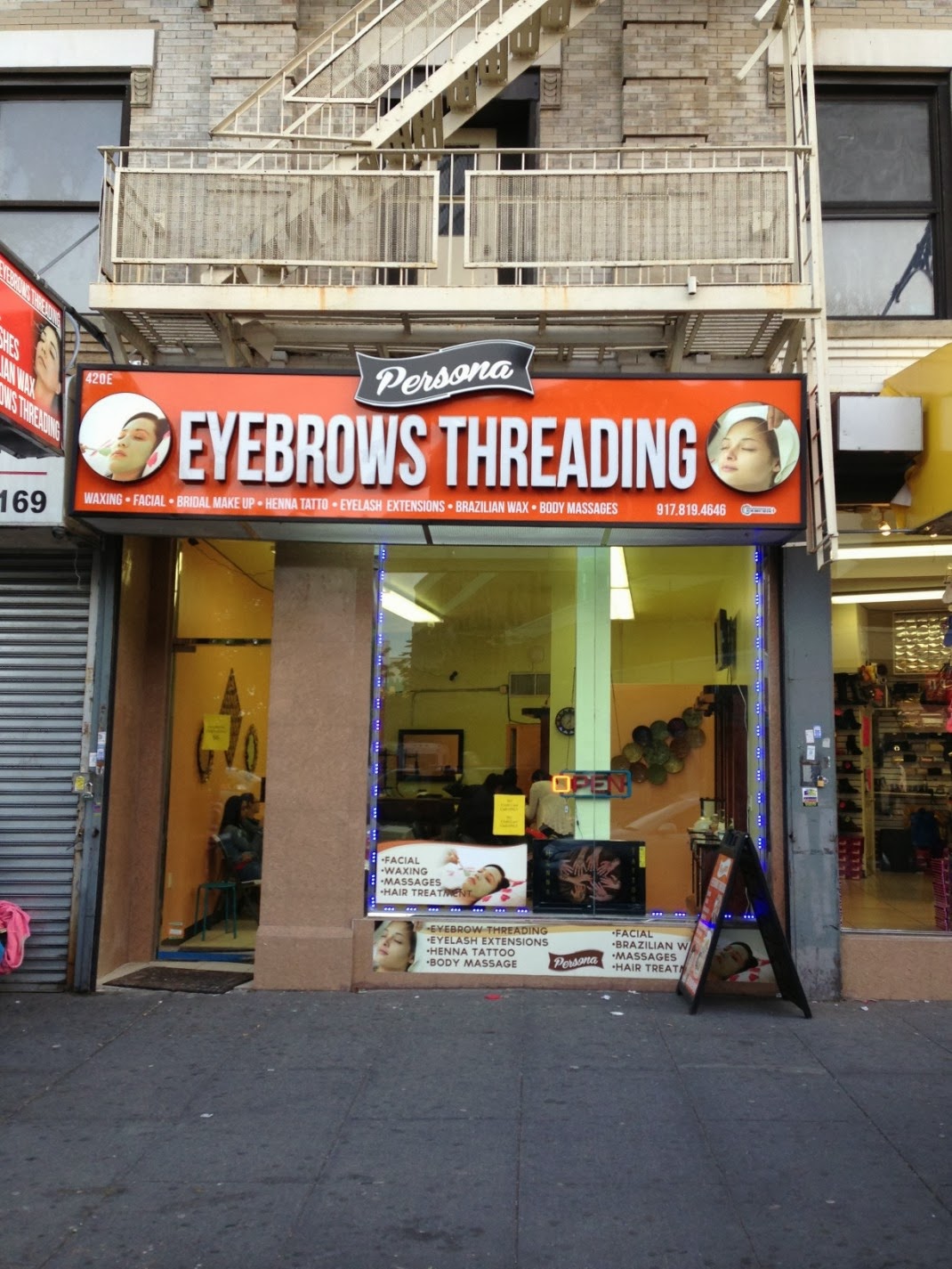 Photo of Persona Eyebrows Threading in Bronx City, New York, United States - 1 Picture of Point of interest, Establishment, Beauty salon