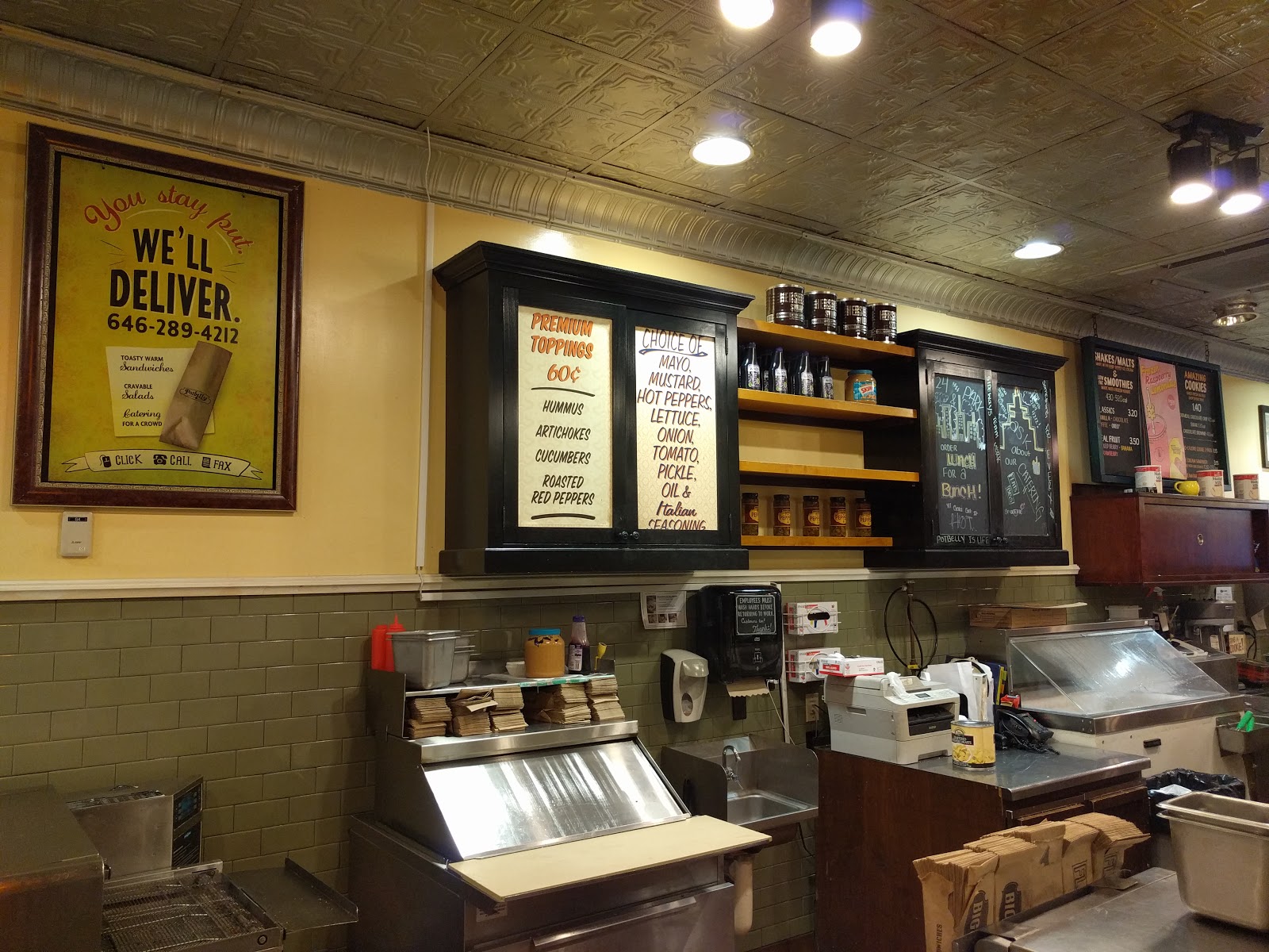 Photo of Potbelly Sandwich Shop in New York City, New York, United States - 7 Picture of Restaurant, Food, Point of interest, Establishment