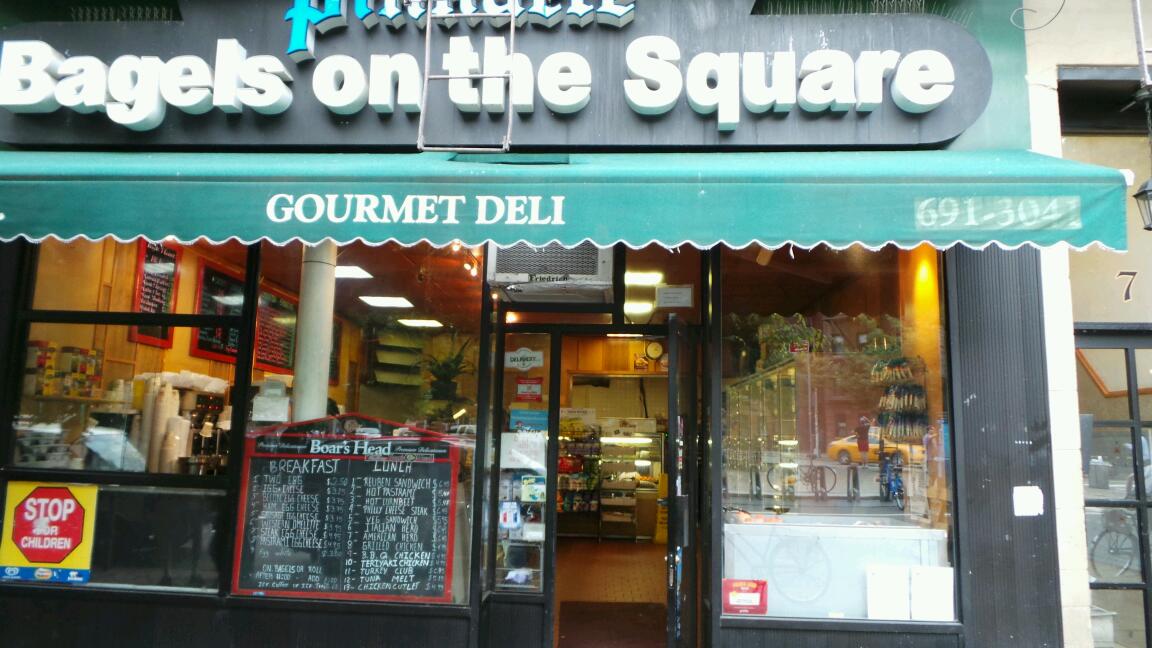 Photo of Bagels On the Square in New York City, New York, United States - 2 Picture of Food, Point of interest, Establishment, Store, Bakery