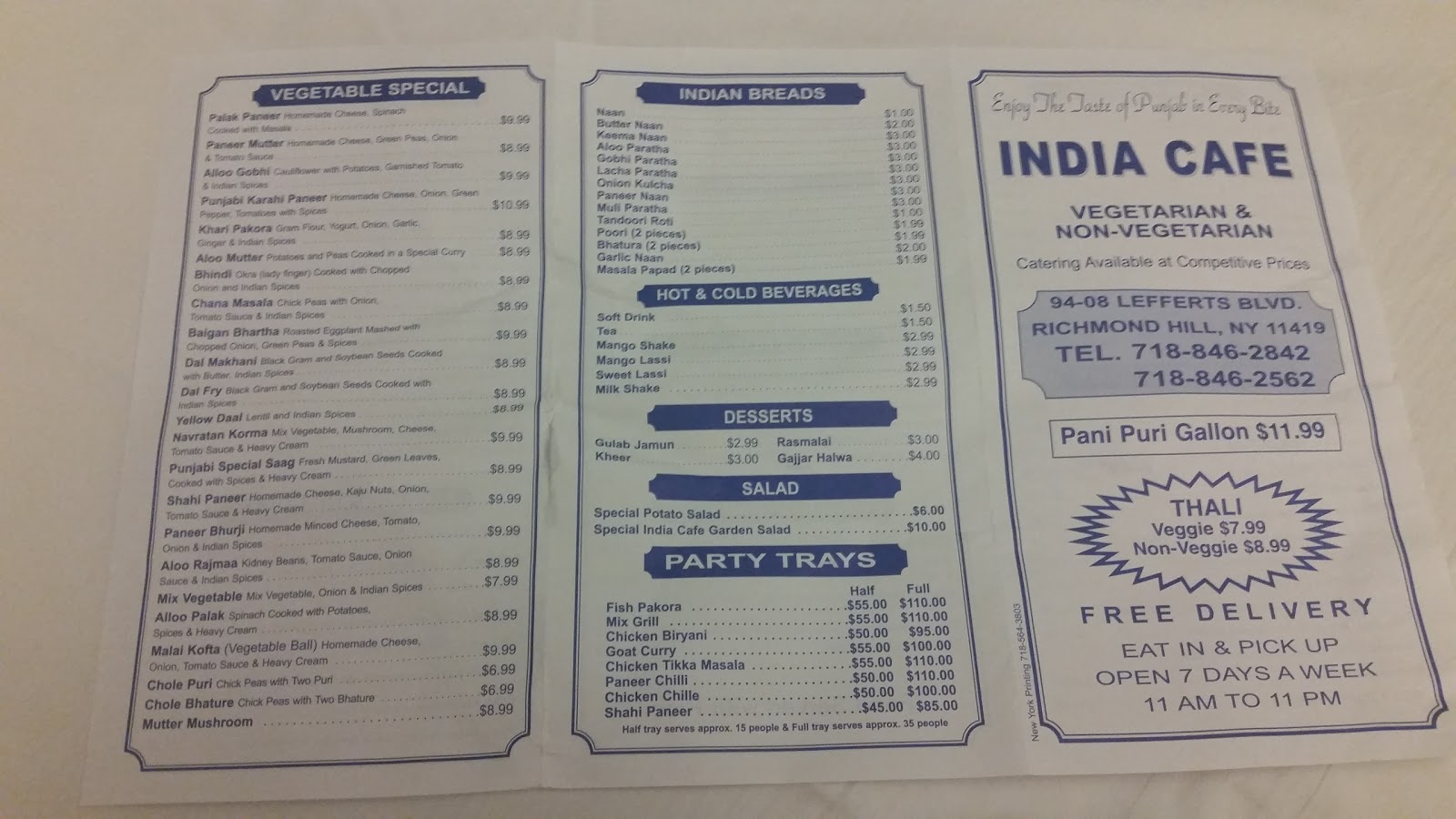 Photo of India Cafe in Queens City, New York, United States - 3 Picture of Restaurant, Food, Point of interest, Establishment