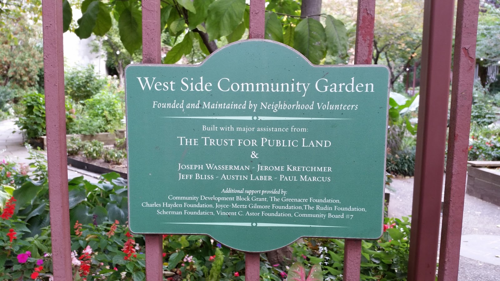 Photo of West Side Community Garden in New York City, New York, United States - 8 Picture of Point of interest, Establishment, Park