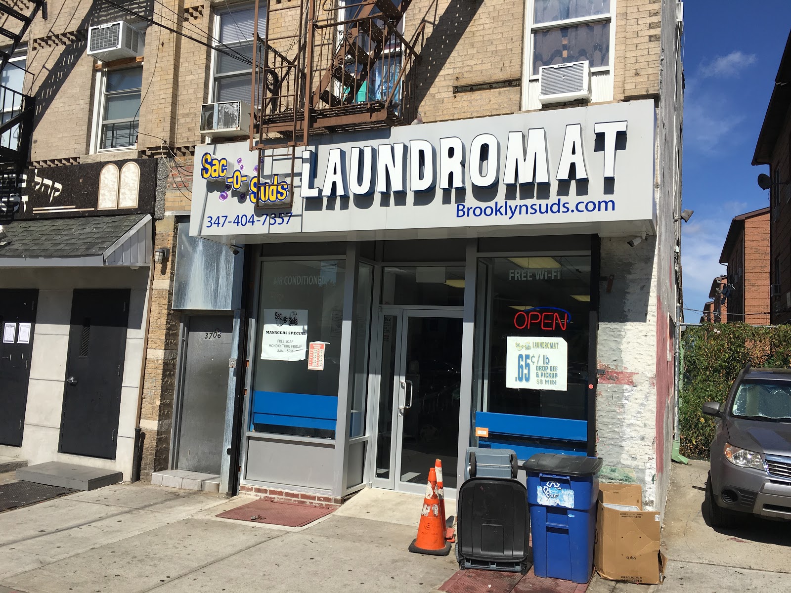 Photo of Sac O Suds Laundromat in Kings County City, New York, United States - 1 Picture of Point of interest, Establishment, Laundry