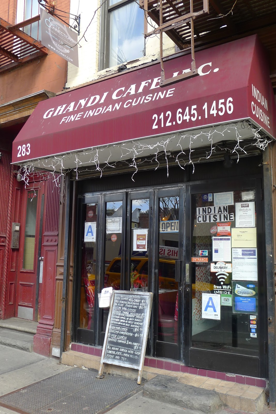 Photo of Ghandi Cafe in New York City, New York, United States - 1 Picture of Restaurant, Food, Point of interest, Establishment