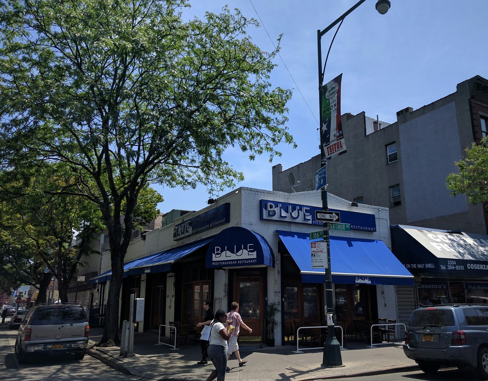 Photo of Blue Mediterranean Restaurant in Bronx City, New York, United States - 3 Picture of Restaurant, Food, Point of interest, Establishment, Bar