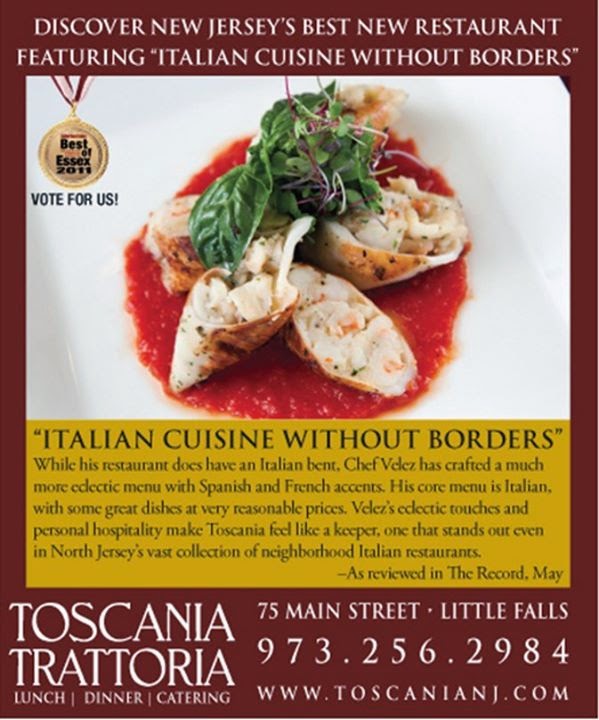 Photo of Toscania Trattoria in Little Falls City, New Jersey, United States - 3 Picture of Restaurant, Food, Point of interest, Establishment