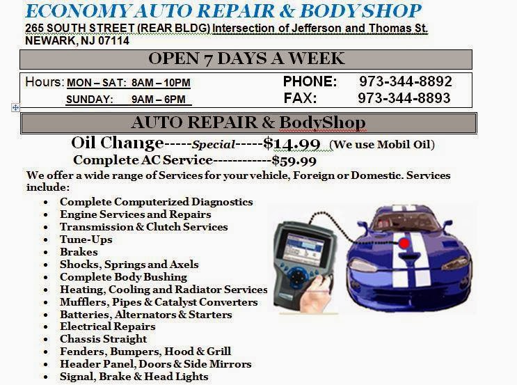 Photo of Economy Auto Repairs & Bodyshop in Newark City, New Jersey, United States - 1 Picture of Point of interest, Establishment, Car repair