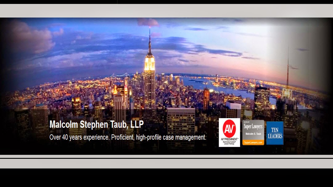 Photo of Malcolm Stephen Taub, LLP in New York City, New York, United States - 2 Picture of Point of interest, Establishment, Lawyer
