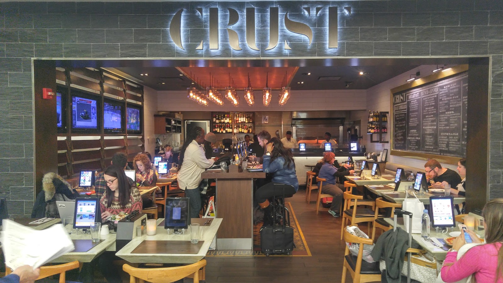 Photo of Crust Pizza in Queens City, New York, United States - 1 Picture of Restaurant, Food, Point of interest, Establishment