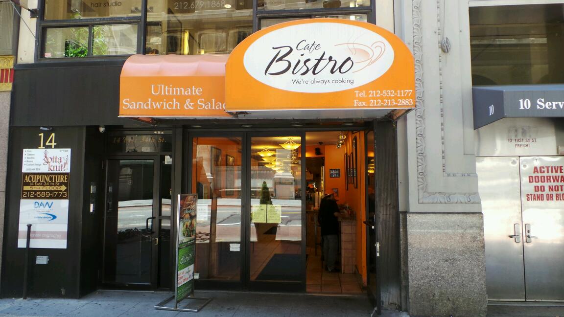 Photo of Bistro Cafe & Milano Catering in New York City, New York, United States - 1 Picture of Restaurant, Food, Point of interest, Establishment, Meal takeaway, Cafe
