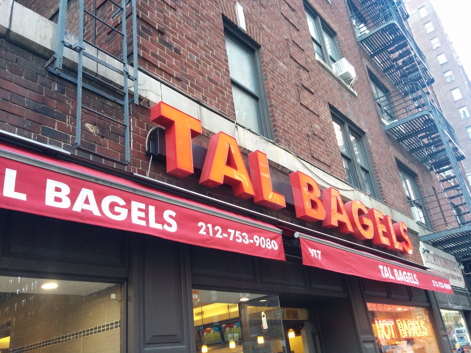 Photo of Tal Bagels on 54th Street in New York City, New York, United States - 1 Picture of Restaurant, Food, Point of interest, Establishment, Store, Meal takeaway, Bakery