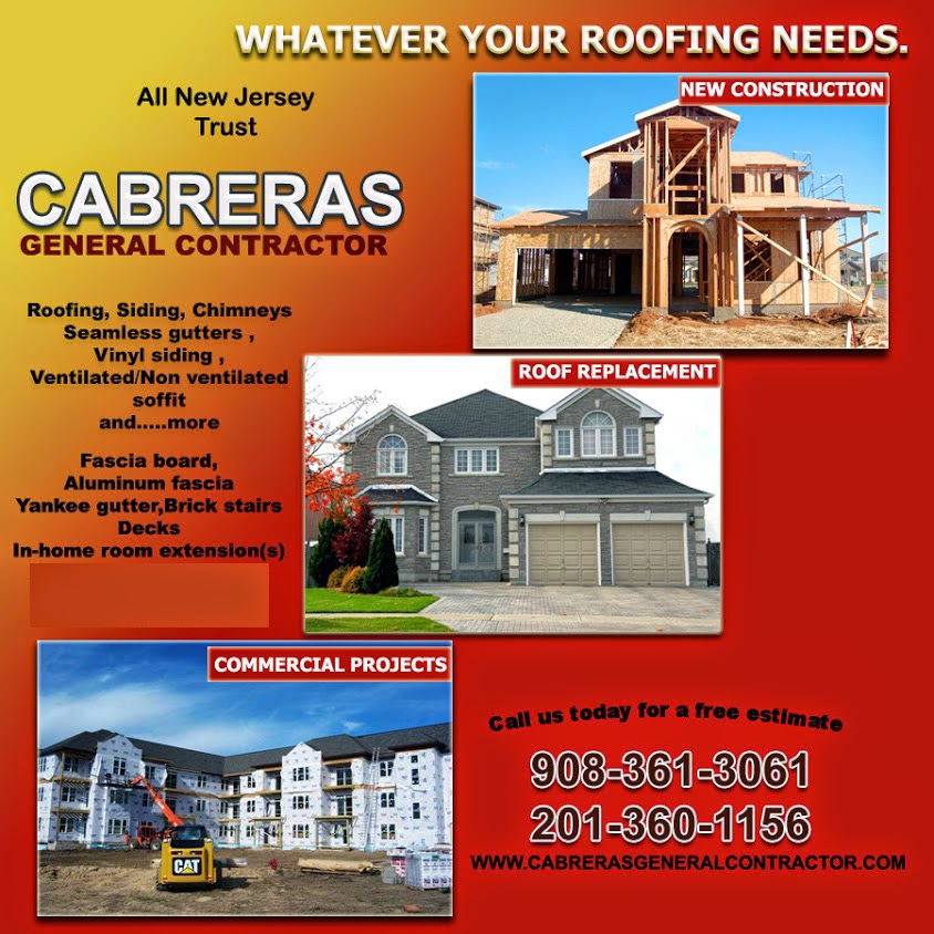 Photo of Cabreras General Contractor in Union City, New Jersey, United States - 3 Picture of Point of interest, Establishment, General contractor, Roofing contractor