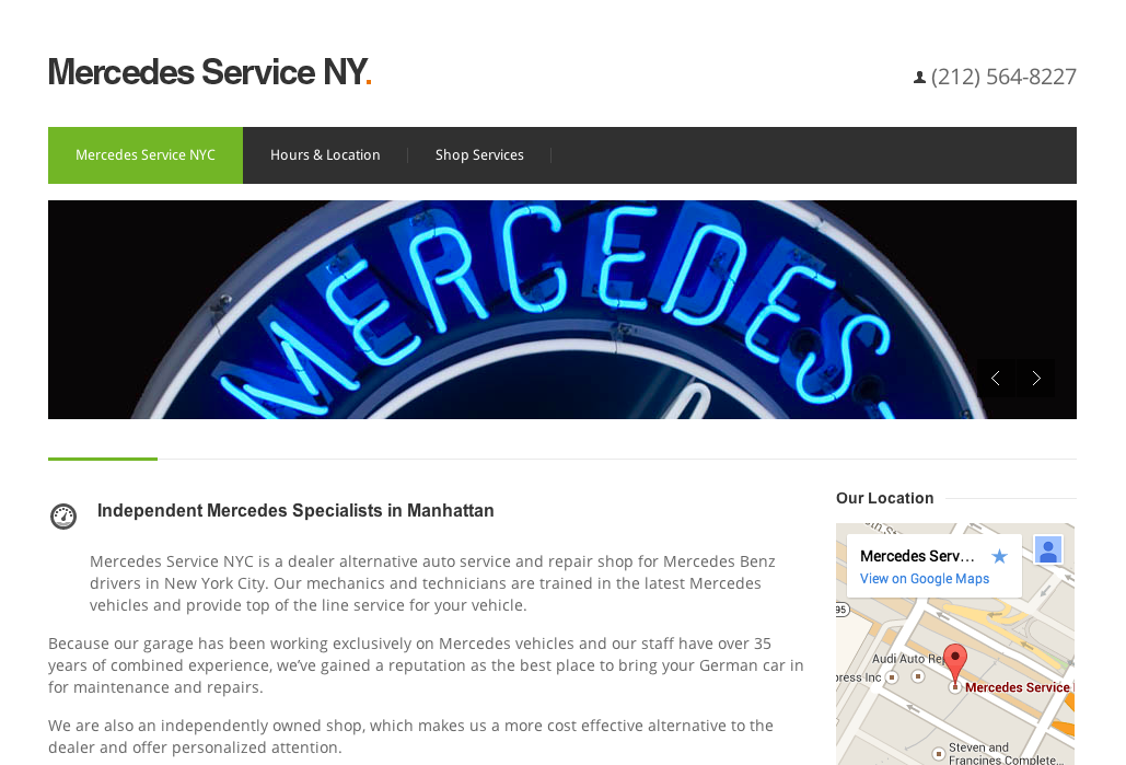 Photo of Mercedes Service NYC in New York City, New York, United States - 2 Picture of Point of interest, Establishment, Car dealer, Store, Car repair