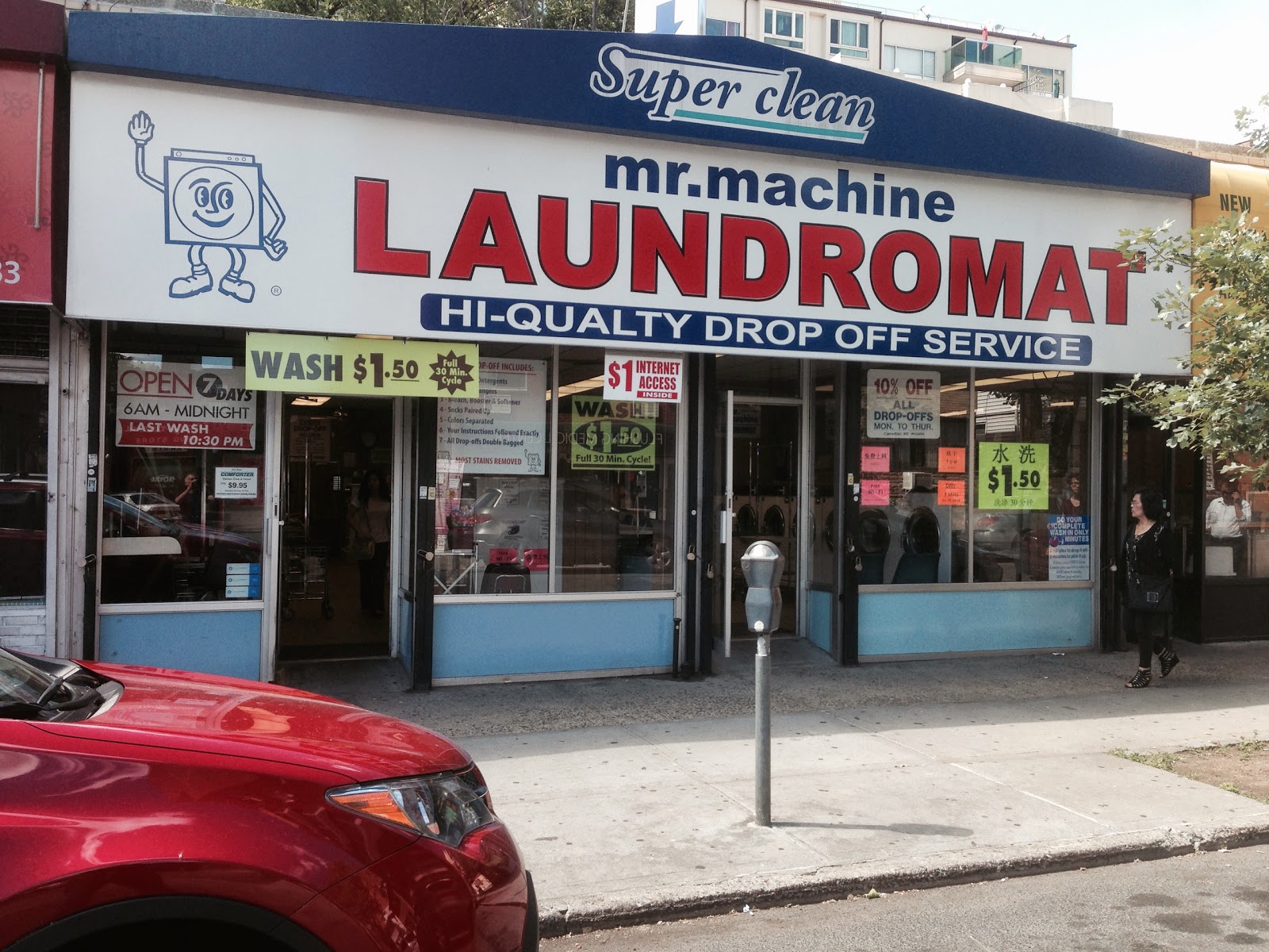 Photo of Mr Machine Laundromat in Flushing City, New York, United States - 5 Picture of Point of interest, Establishment, Store, Home goods store, Laundry