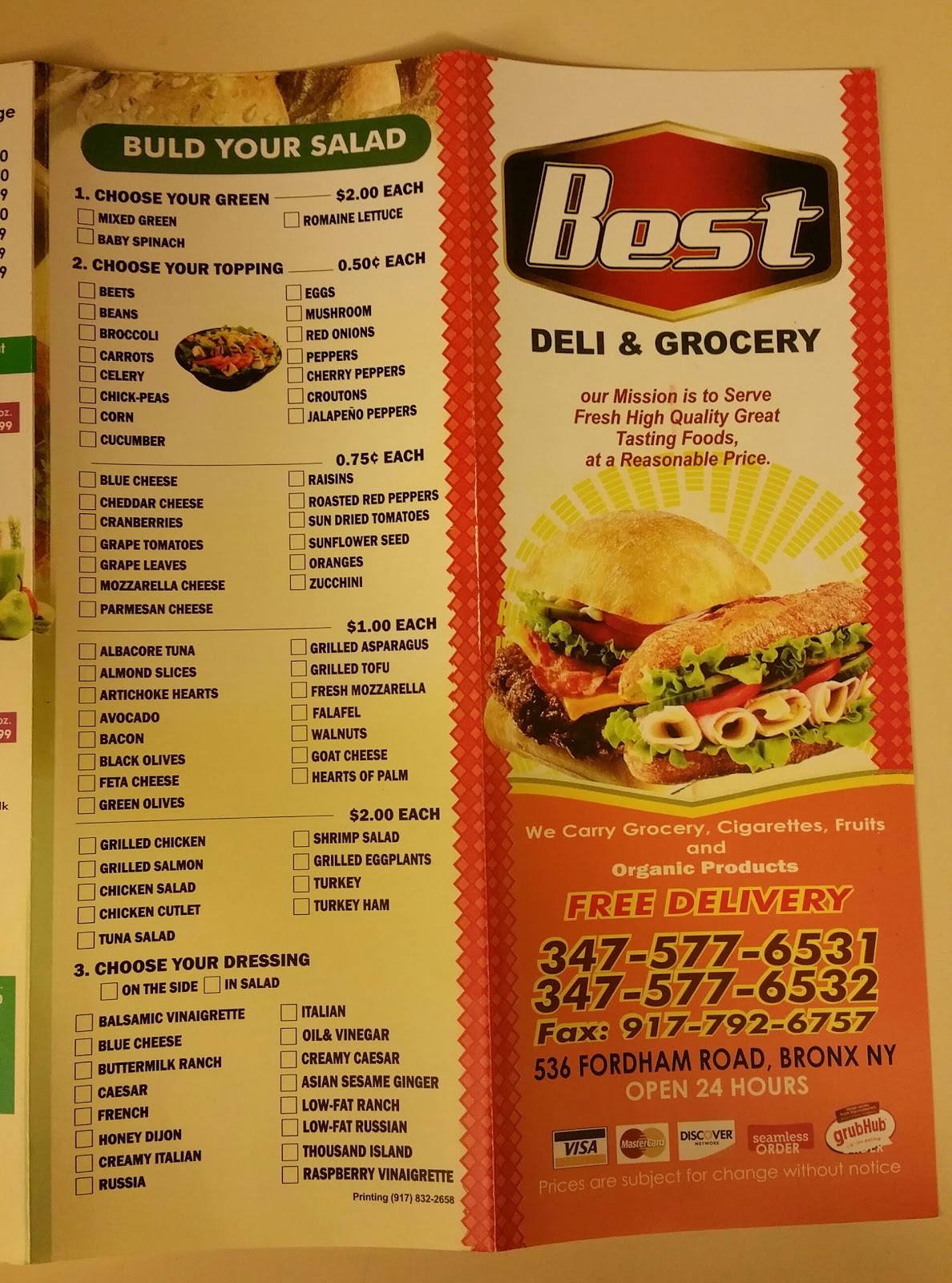 Photo of The Best Deli & Grill in Bronx City, New York, United States - 3 Picture of Food, Point of interest, Establishment, Store