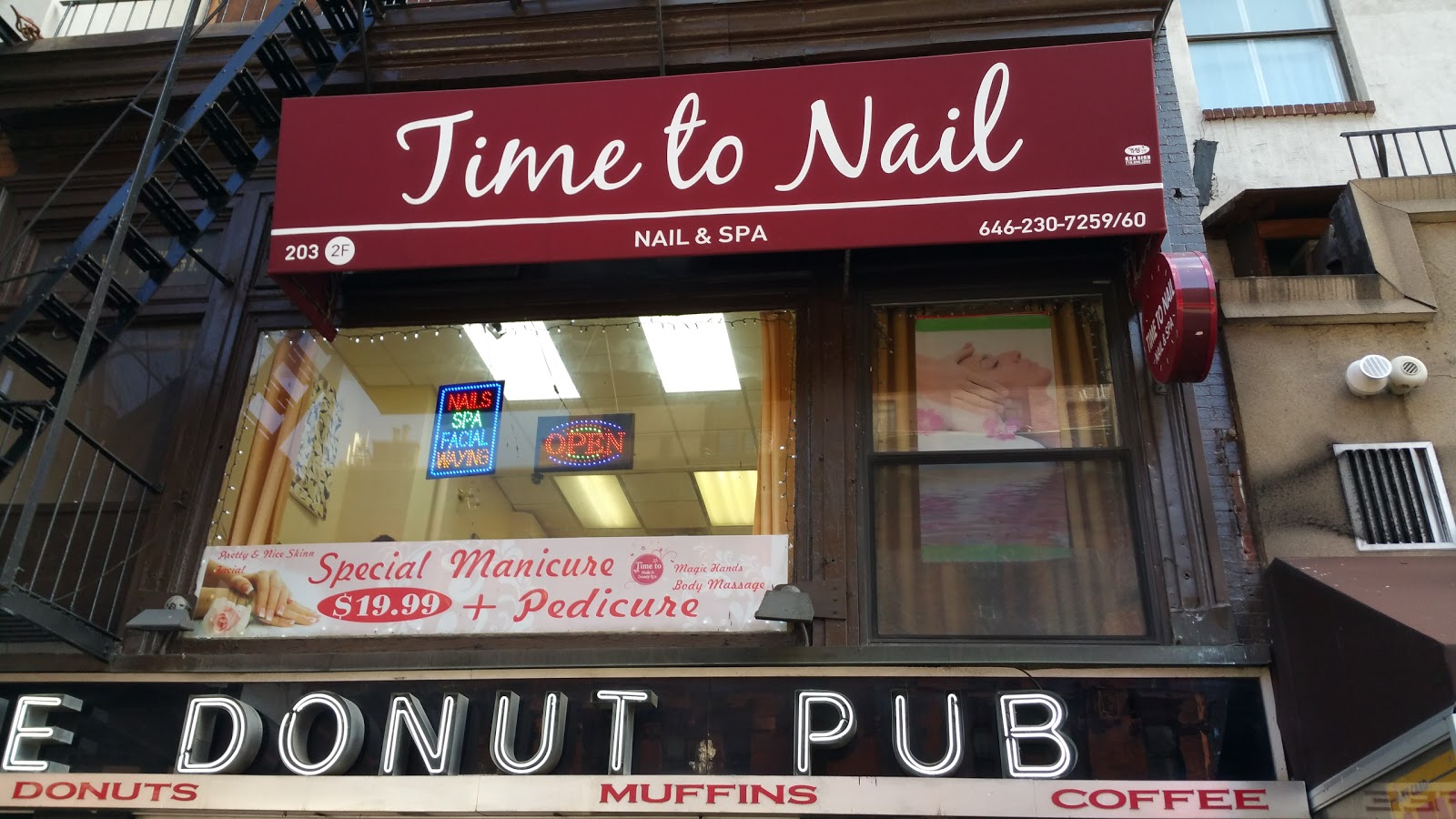 Photo of Time to Nail in New York City, New York, United States - 1 Picture of Point of interest, Establishment, Beauty salon, Hair care