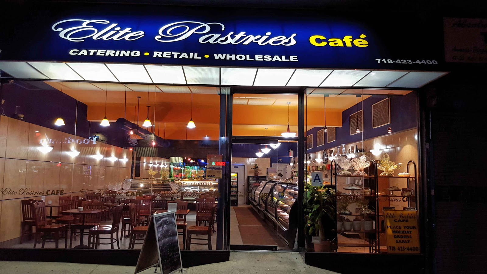 Photo of Elite Pastries Cafe in Bayside City, New York, United States - 2 Picture of Restaurant, Food, Point of interest, Establishment, Store, Cafe, Bakery