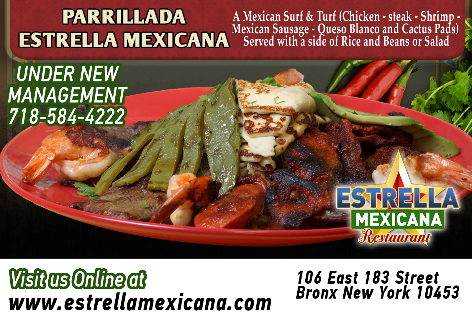 Photo of Estrella Mexicana in New York City, New York, United States - 4 Picture of Restaurant, Food, Point of interest, Establishment