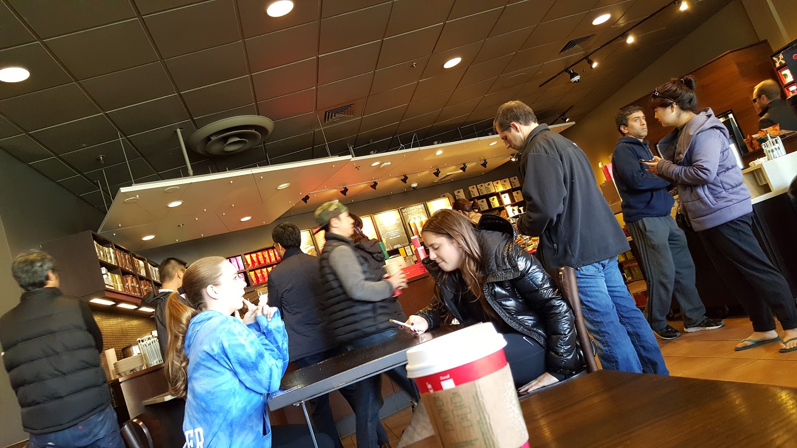 Photo of Starbucks in Fort Lee City, New Jersey, United States - 1 Picture of Food, Point of interest, Establishment, Store, Cafe