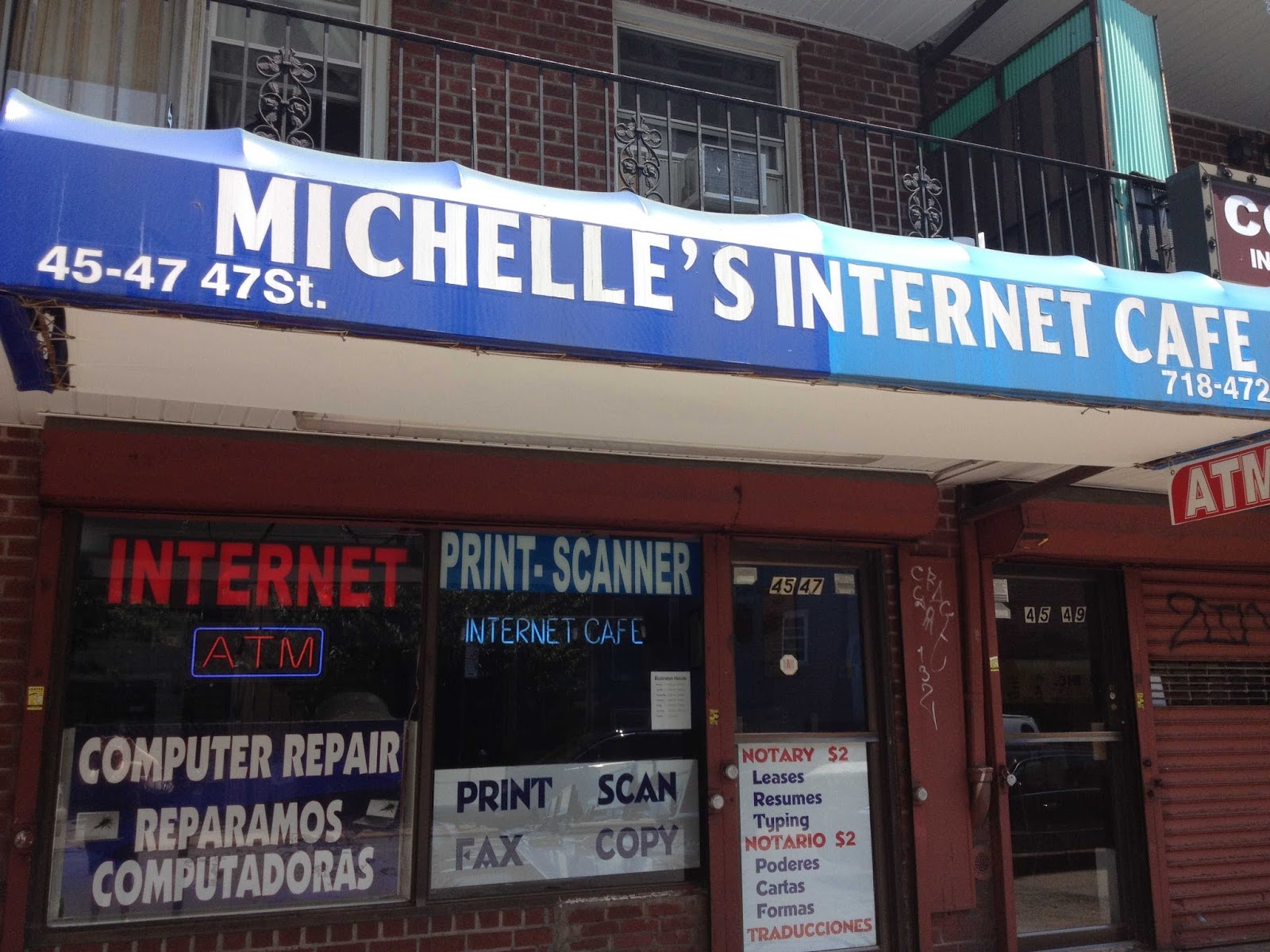 Photo of Michelle's InterNet Cafe Corporation. in Woodside City, New York, United States - 4 Picture of Point of interest, Establishment, Finance, Store, Accounting, Electronics store