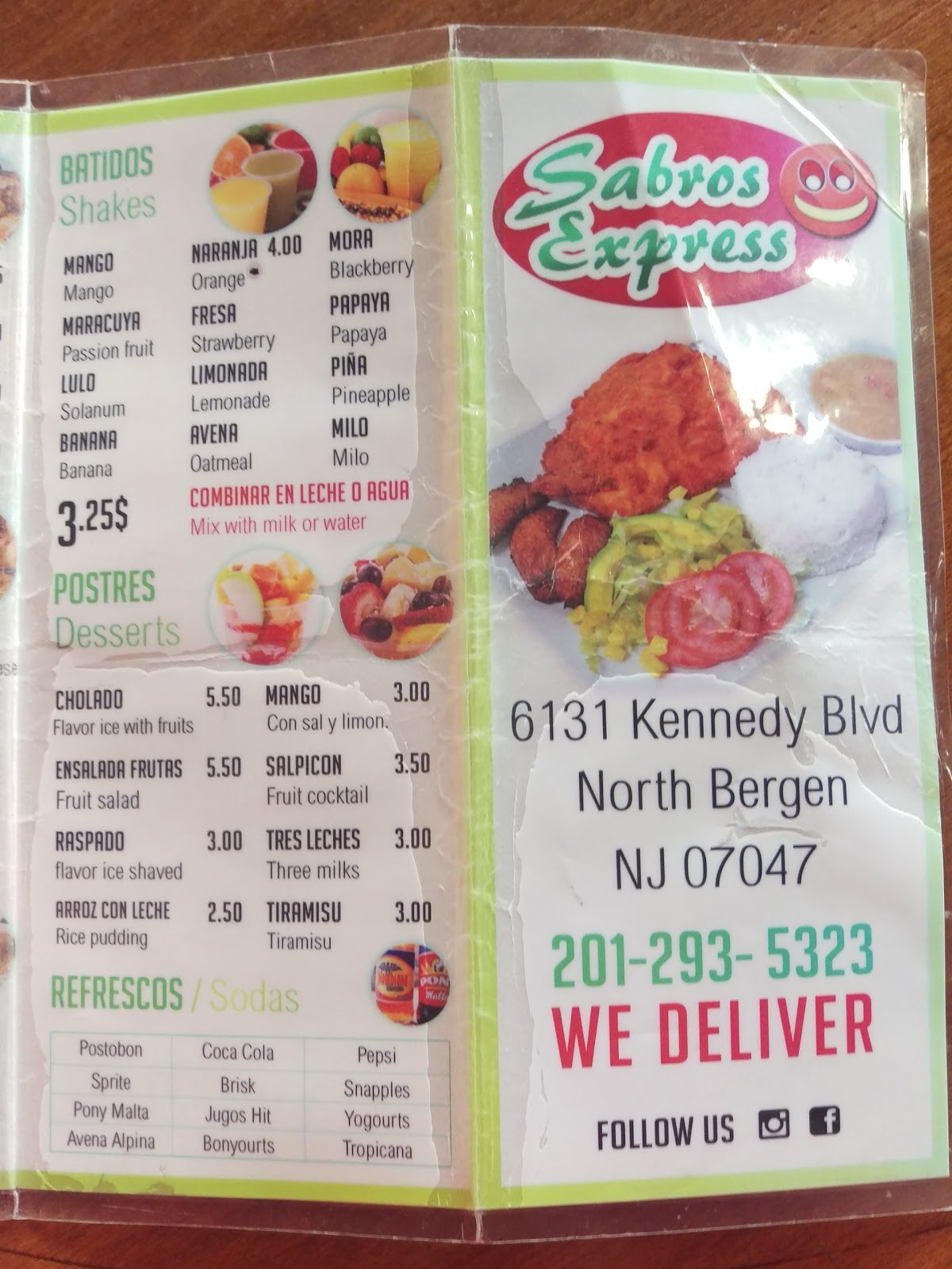 Photo of Sabroso Express in North Bergen City, New Jersey, United States - 1 Picture of Restaurant, Food, Point of interest, Establishment
