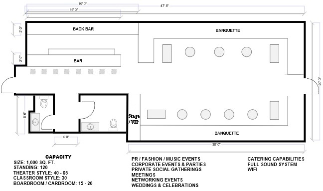 Photo of Visana in New York City, New York, United States - 4 Picture of Point of interest, Establishment, Bar, Night club