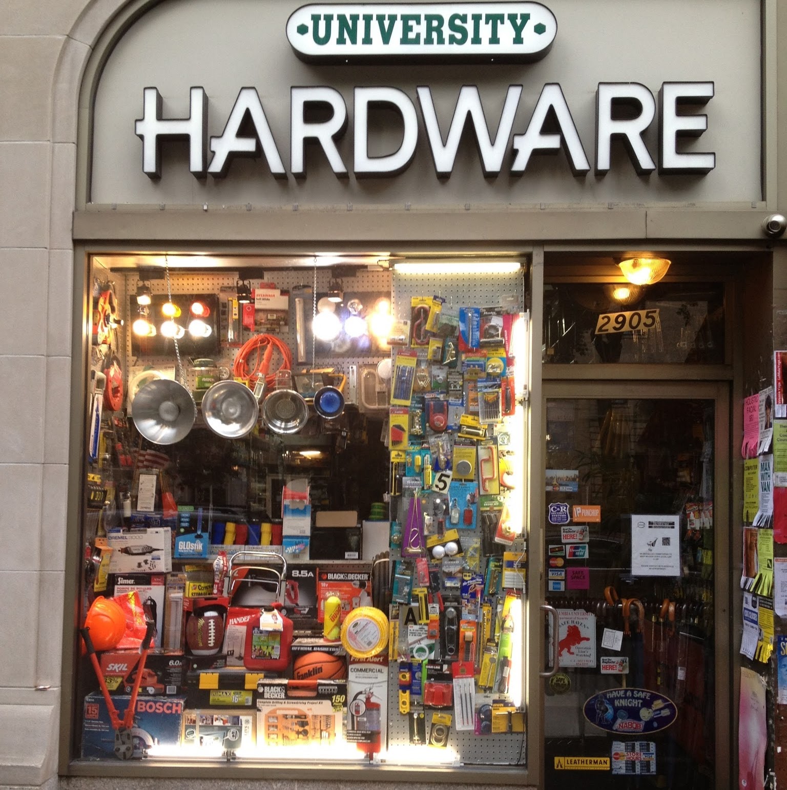 Photo of University Hardware in New York City, New York, United States - 3 Picture of Point of interest, Establishment, Store, Home goods store, Hardware store, Locksmith