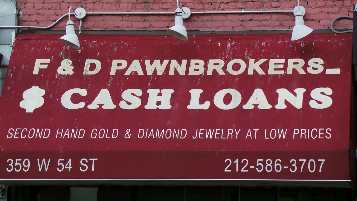 Photo of F & D Pawnbrokers Inc. in New York City, New York, United States - 2 Picture of Point of interest, Establishment, Finance, Store