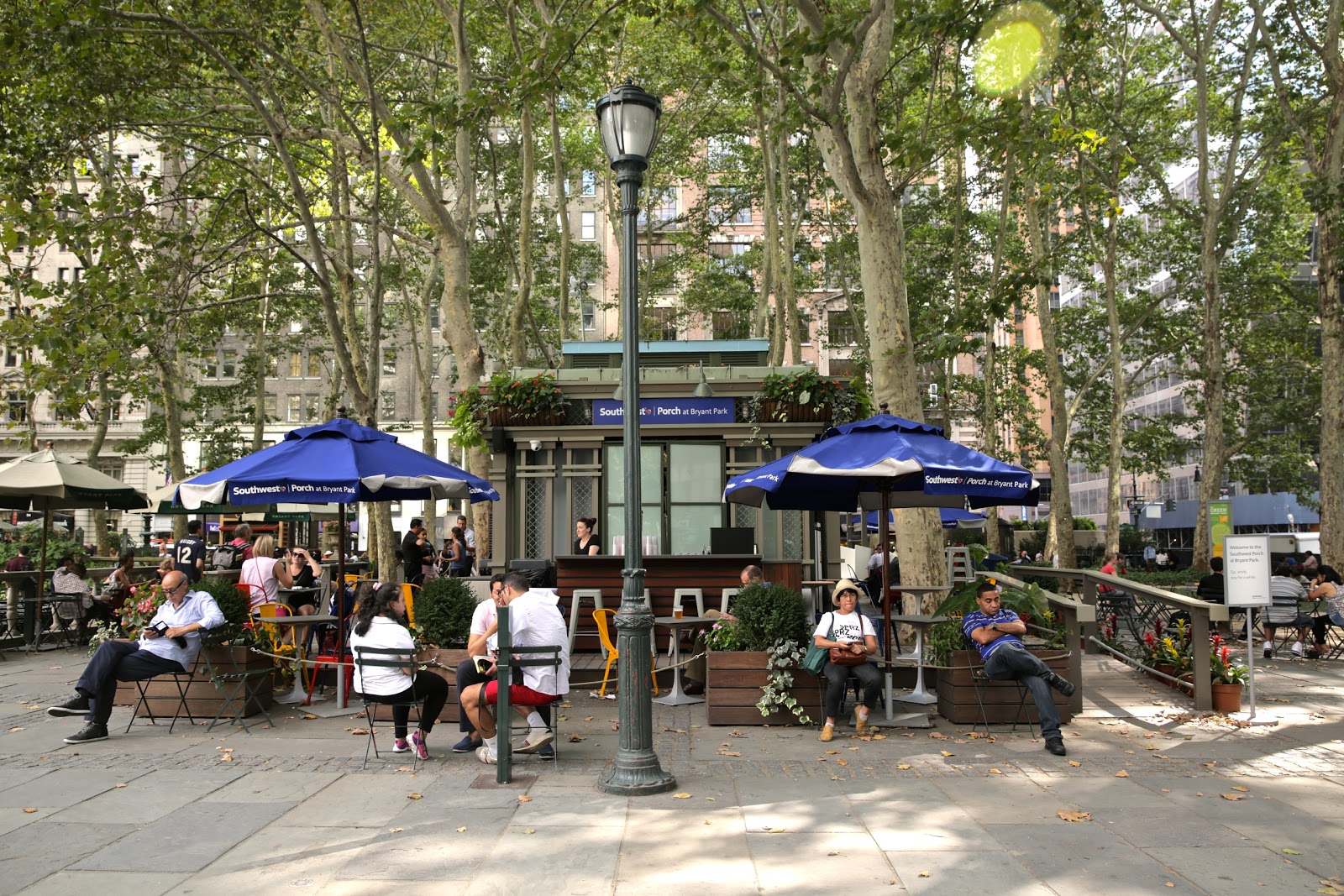 Photo of Southwest Porch - Bryant Park in New York City, New York, United States - 2 Picture of Restaurant, Food, Point of interest, Establishment