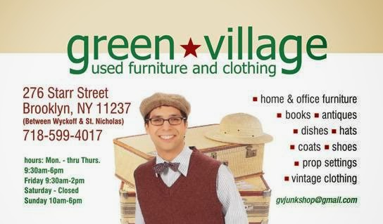 Photo of Green Village Used Clothing in Brooklyn City, New York, United States - 1 Picture of Point of interest, Establishment, Store, Home goods store, Clothing store, Furniture store