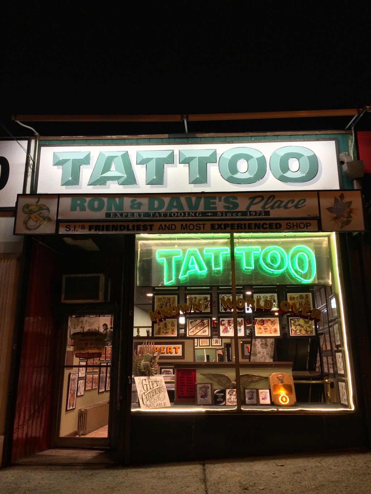 Photo of Ron & Dave's Tattooing in Staten Island City, New York, United States - 3 Picture of Point of interest, Establishment, Store