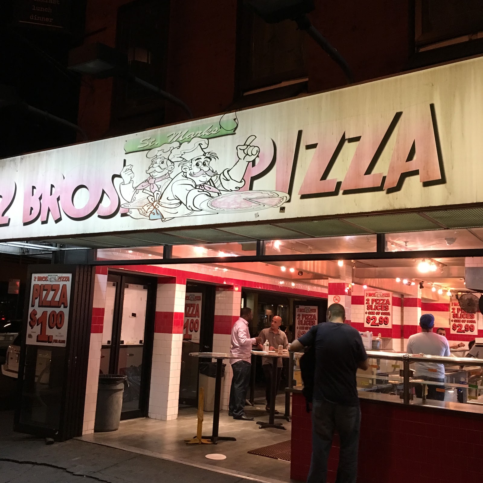 Photo of 2 Bros. Pizza in New York City, New York, United States - 10 Picture of Restaurant, Food, Point of interest, Establishment