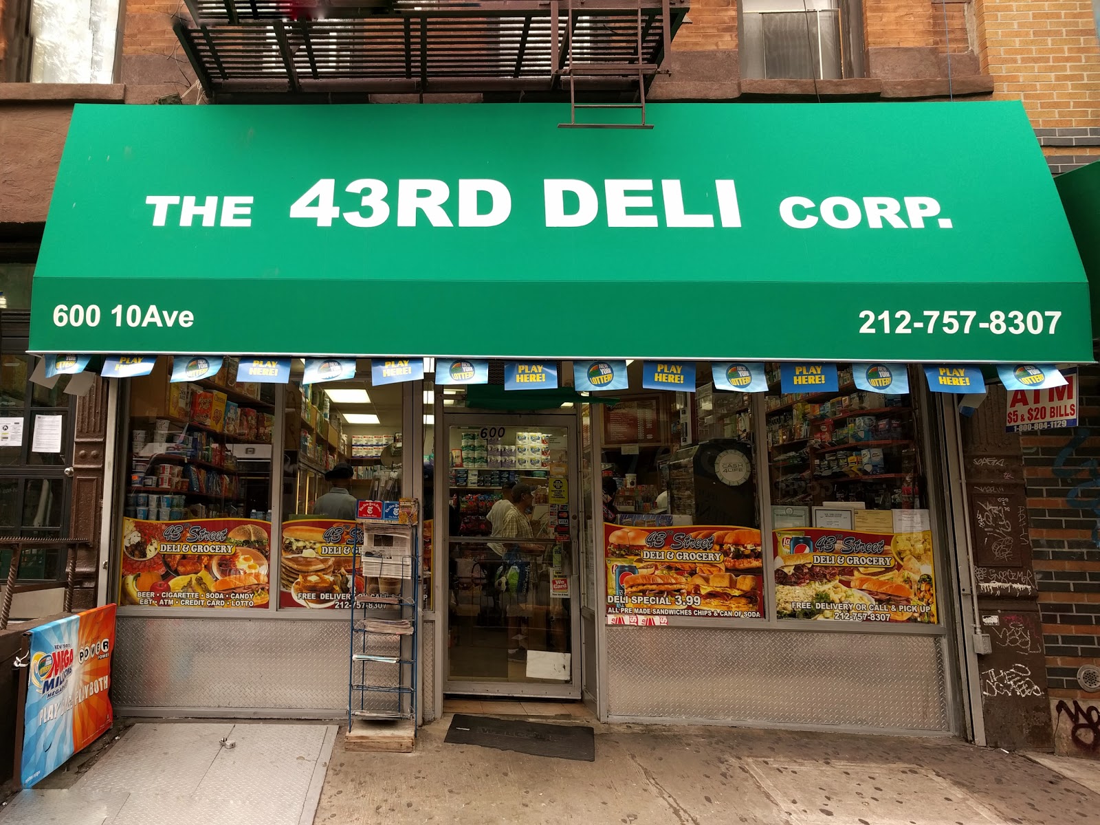 Photo of 43rd St Deli Corp in New York City, New York, United States - 2 Picture of Food, Point of interest, Establishment, Store, Grocery or supermarket