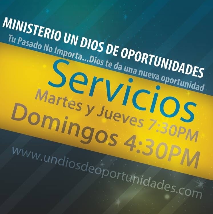 Photo of Ministerio Un Dios de Oportunidades in New York City, New York, United States - 1 Picture of Point of interest, Establishment, Church, Place of worship