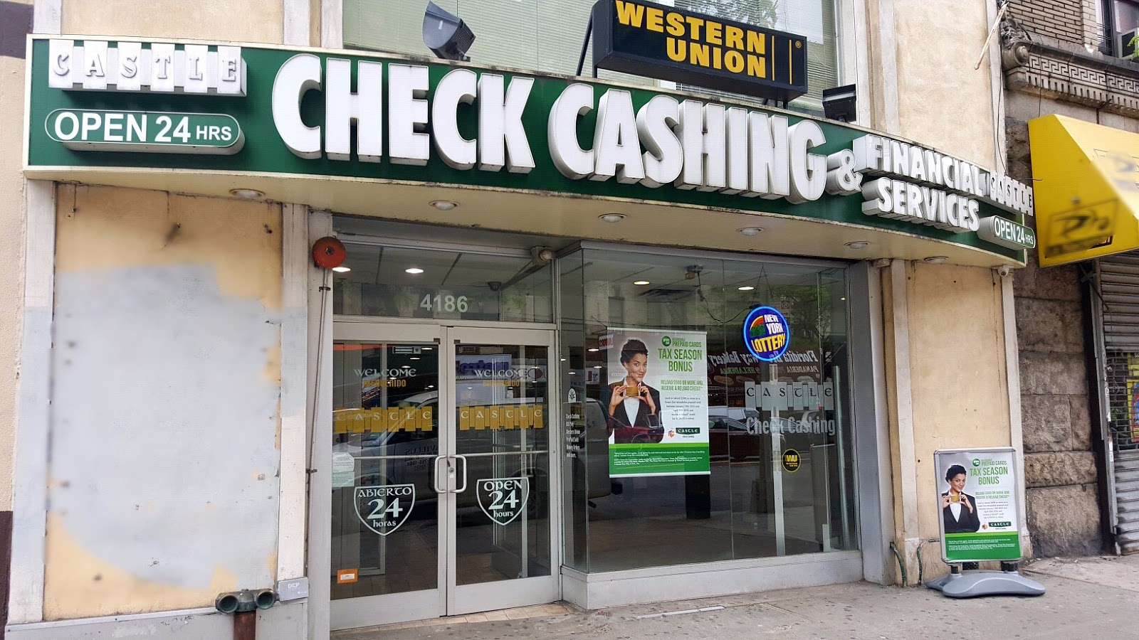Photo of Castle Check Cashing Corporation in New York City, New York, United States - 1 Picture of Point of interest, Establishment, Finance, Atm