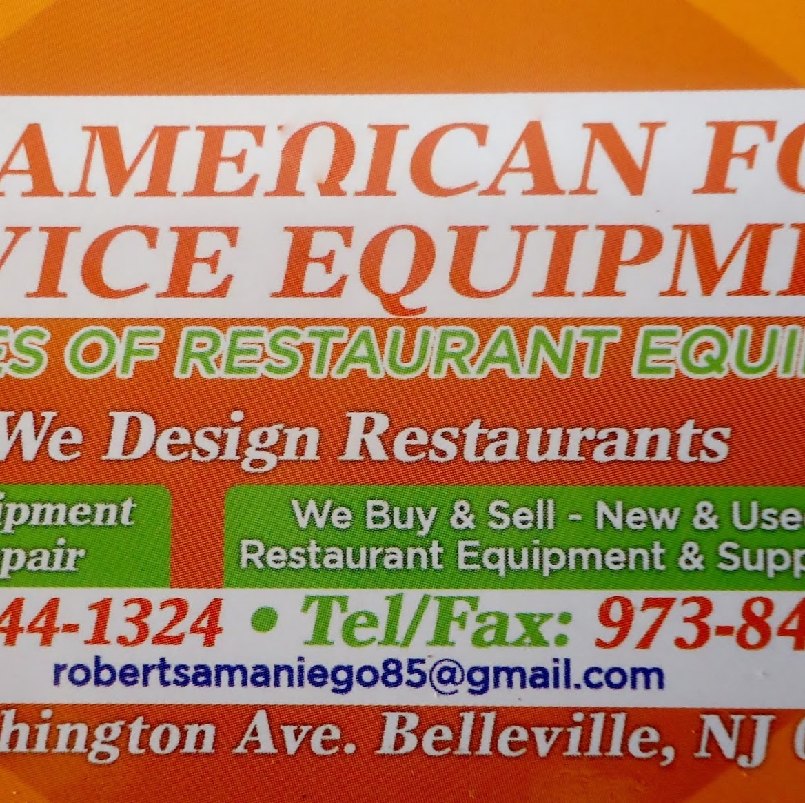 Photo of American Food Service Equipment in Belleville City, New Jersey, United States - 5 Picture of Point of interest, Establishment, Store