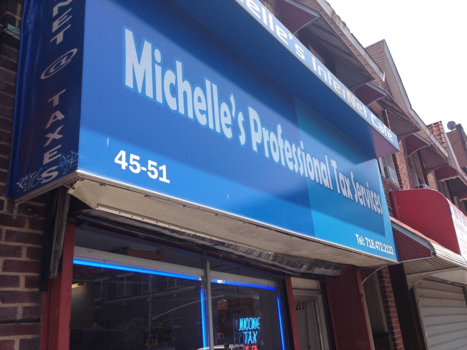Photo of Michelle's InterNet Cafe Corporation. in Woodside City, New York, United States - 1 Picture of Point of interest, Establishment, Finance, Store, Accounting, Electronics store