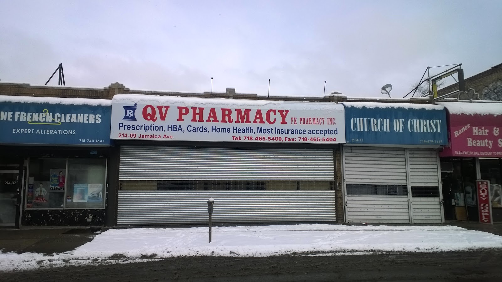 Photo of QV PHARMACY INC. in Queens City, New York, United States - 1 Picture of Point of interest, Establishment, Store, Health, Pharmacy