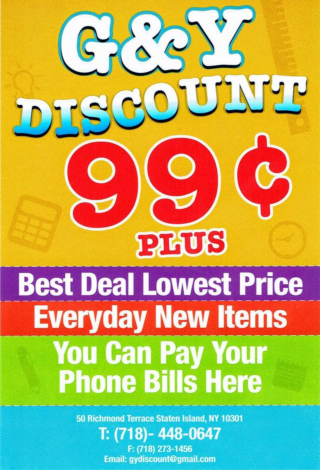 Photo of G&Y Discount 99¢ plus Corp. in Staten Island City, New York, United States - 9 Picture of Point of interest, Establishment, Store