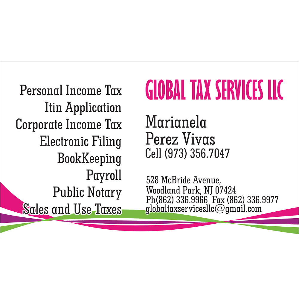 Photo of GLOBAL TAX SERVICES LLC in Woodland Park City, New Jersey, United States - 4 Picture of Point of interest, Establishment, Store