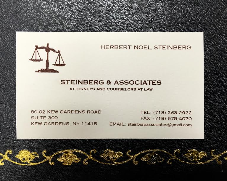 Photo of Steinberg & Associates, Esqs., Herbert N. Steinberg, Esq. in Queens City, New York, United States - 3 Picture of Point of interest, Establishment, Finance, Lawyer