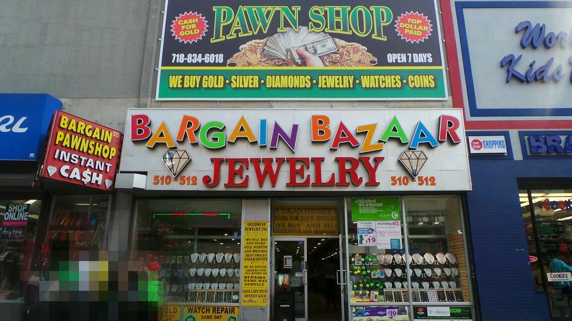 Photo of Goldmine At Bargain Bazaar Inc in Kings County City, New York, United States - 1 Picture of Point of interest, Establishment, Store, Jewelry store