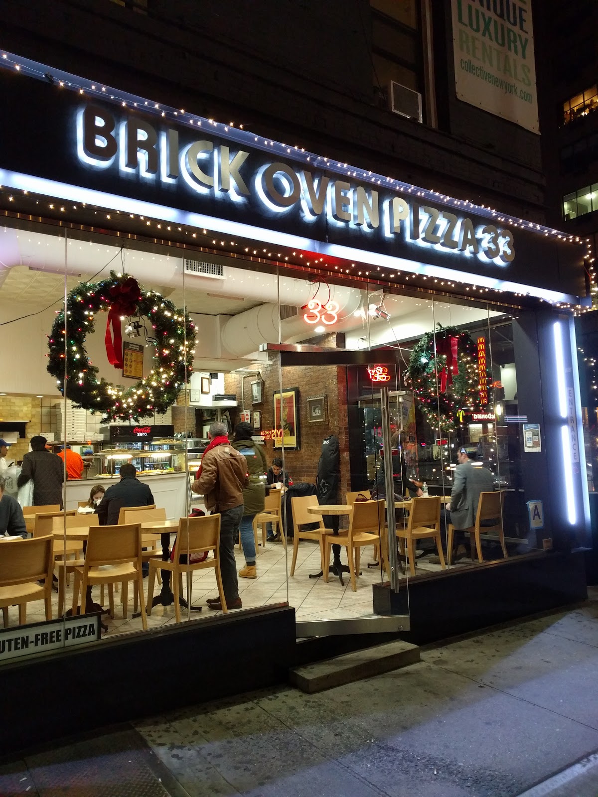 Photo of Brickoven Pizza 33 in New York City, New York, United States - 6 Picture of Restaurant, Food, Point of interest, Establishment, Meal takeaway, Meal delivery