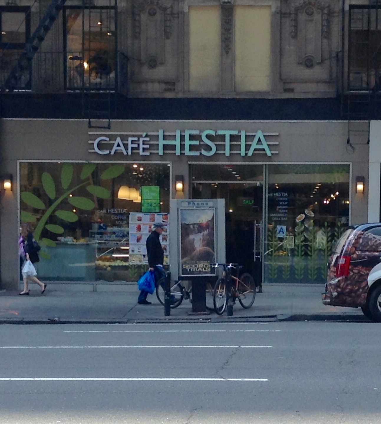 Photo of Cafe Hestia in New York City, New York, United States - 2 Picture of Restaurant, Food, Point of interest, Establishment, Meal takeaway