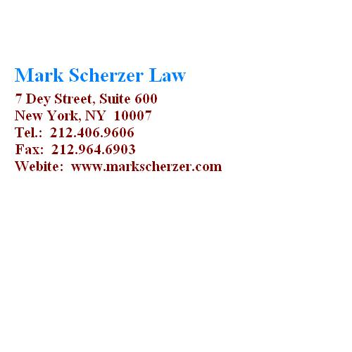 Photo of Law Office of Mark P. Scherzer in New York City, New York, United States - 4 Picture of Point of interest, Establishment, Lawyer