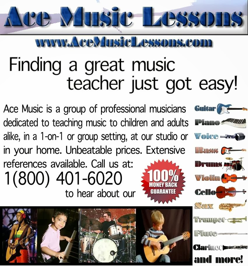 Photo of Ace Music Lessons in New York City, New York, United States - 2 Picture of Point of interest, Establishment