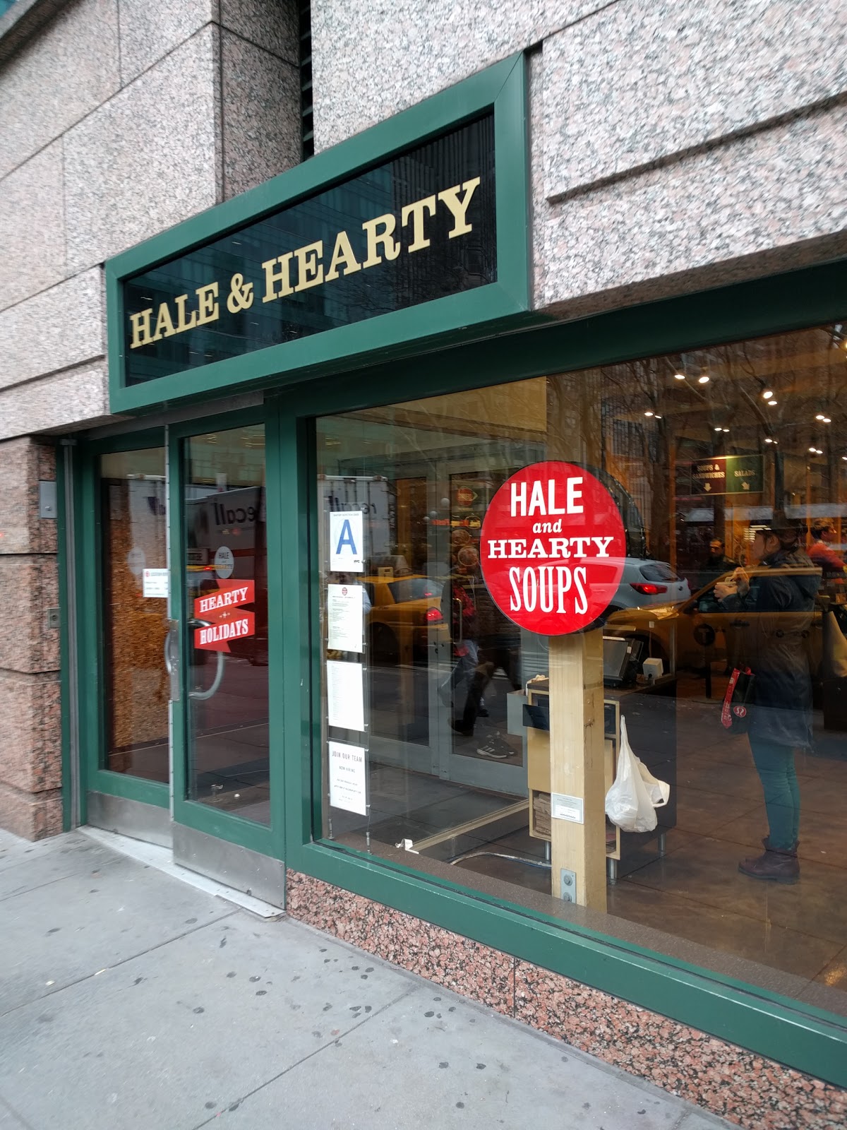 Photo of Hale & Hearty Soups in New York City, New York, United States - 1 Picture of Restaurant, Food, Point of interest, Establishment, Meal takeaway, Meal delivery